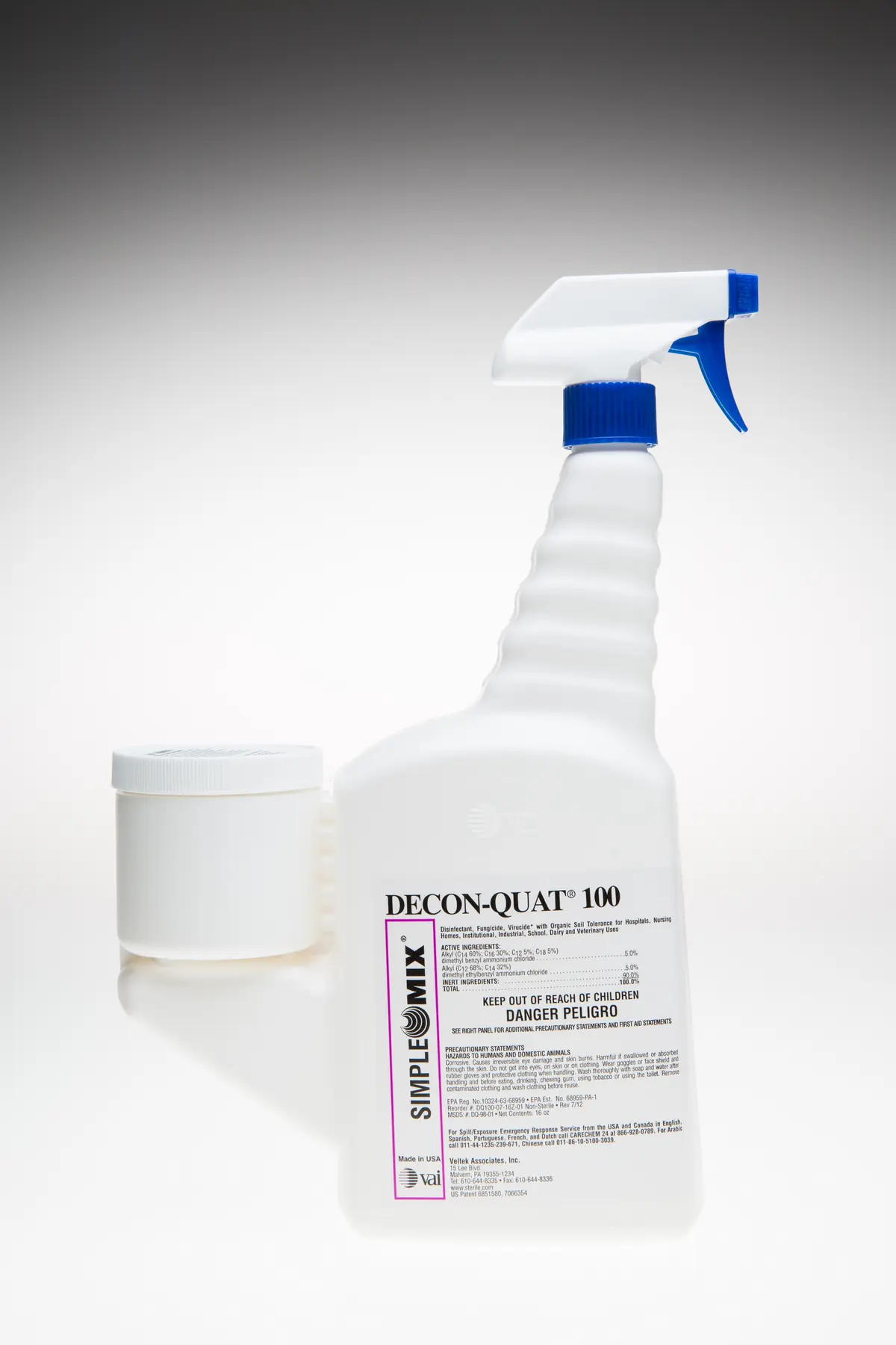 DECON-QUAT 100 - SimpleMix - Non-Sterile