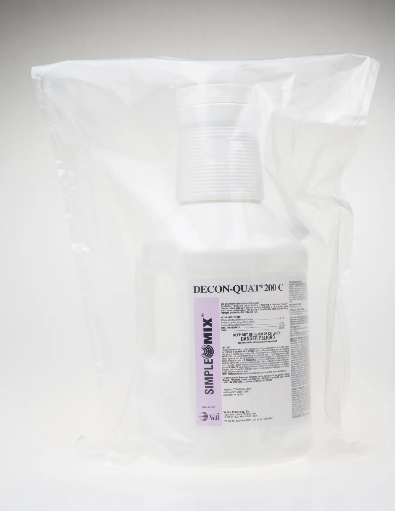 DECON-QUAT 200C - SimpleMix - Sterile