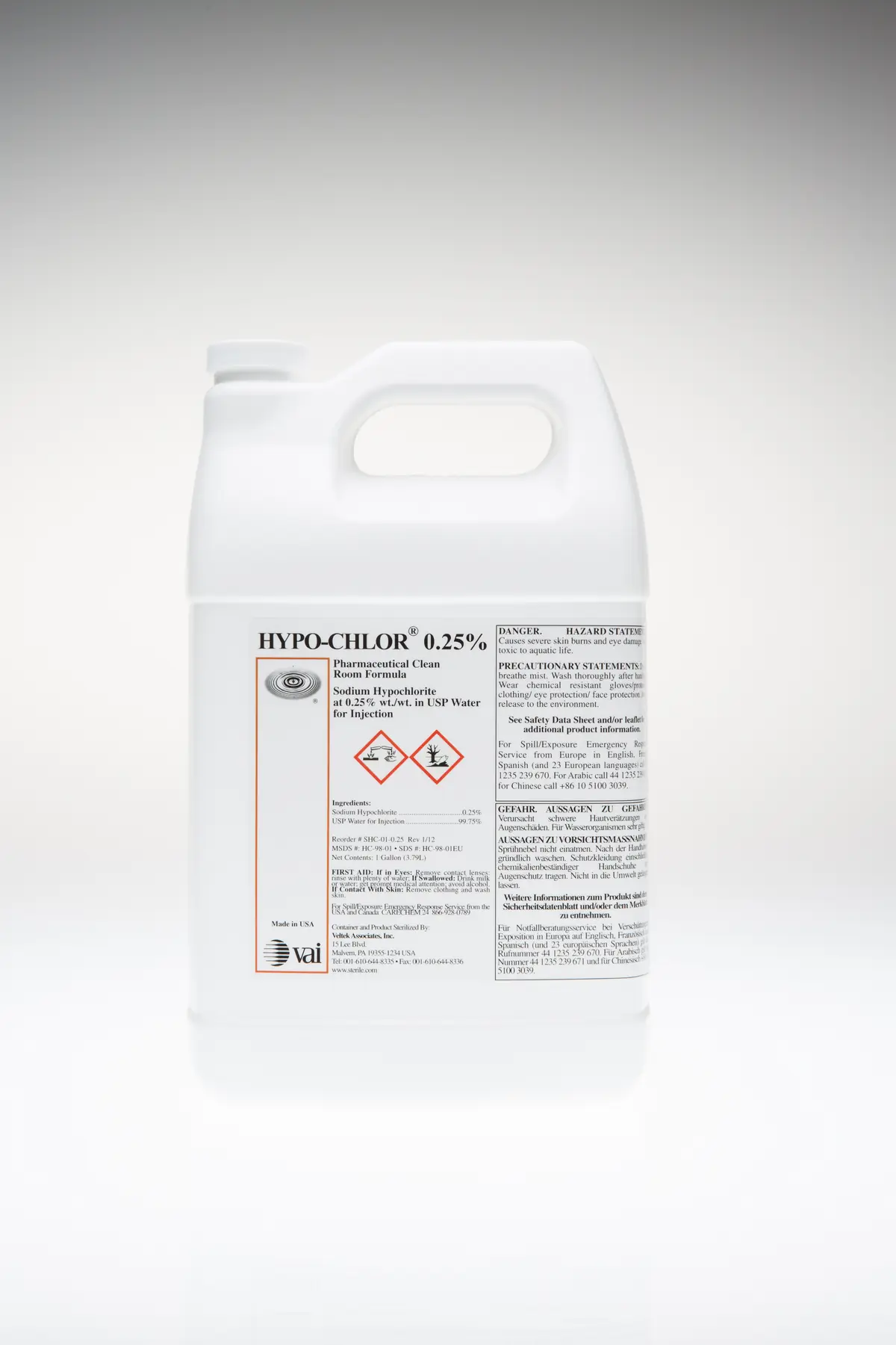 HYPO-CHLOR 0.25% - Non-Serile