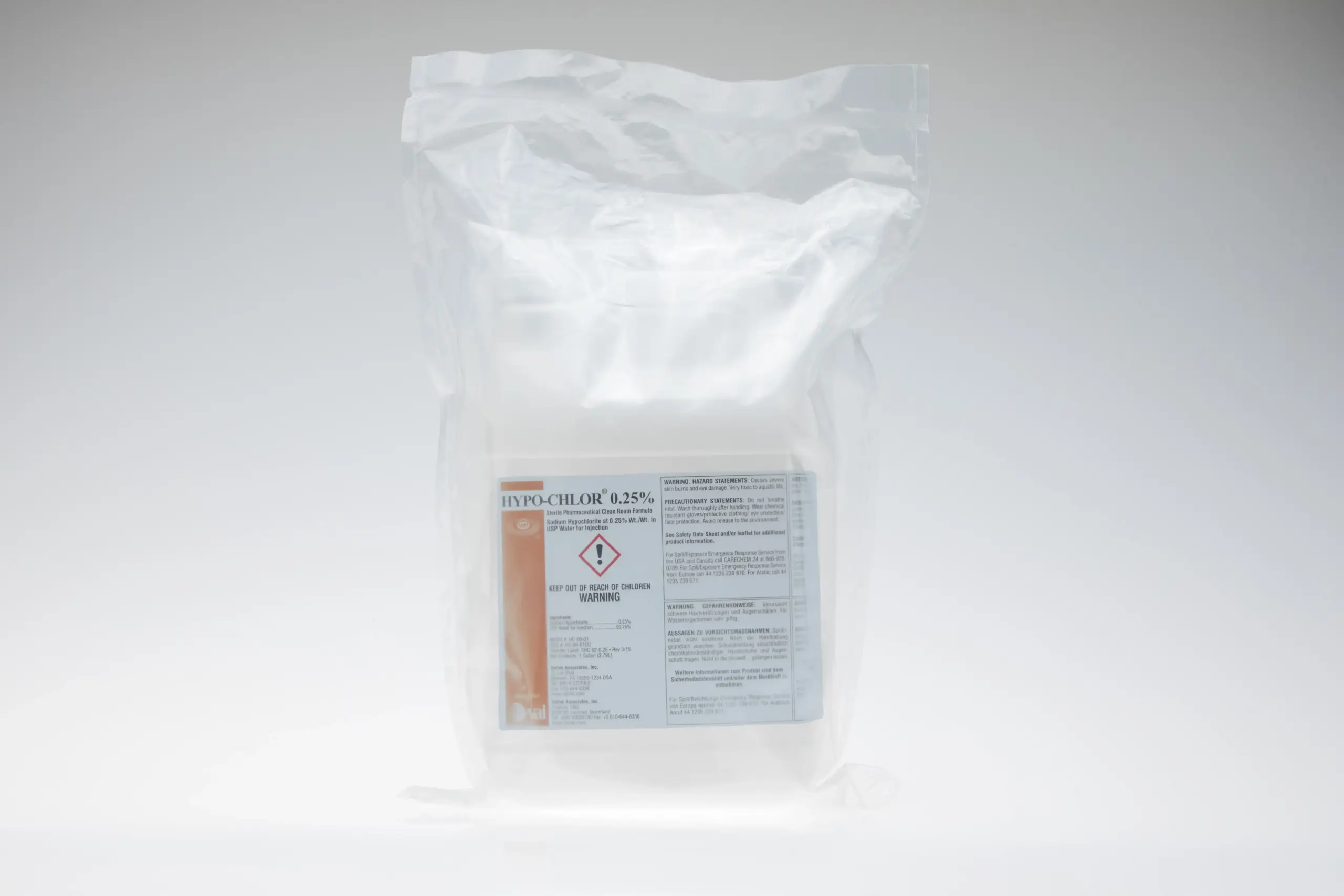 HYPO-CHLOR 0.25% - Sterile