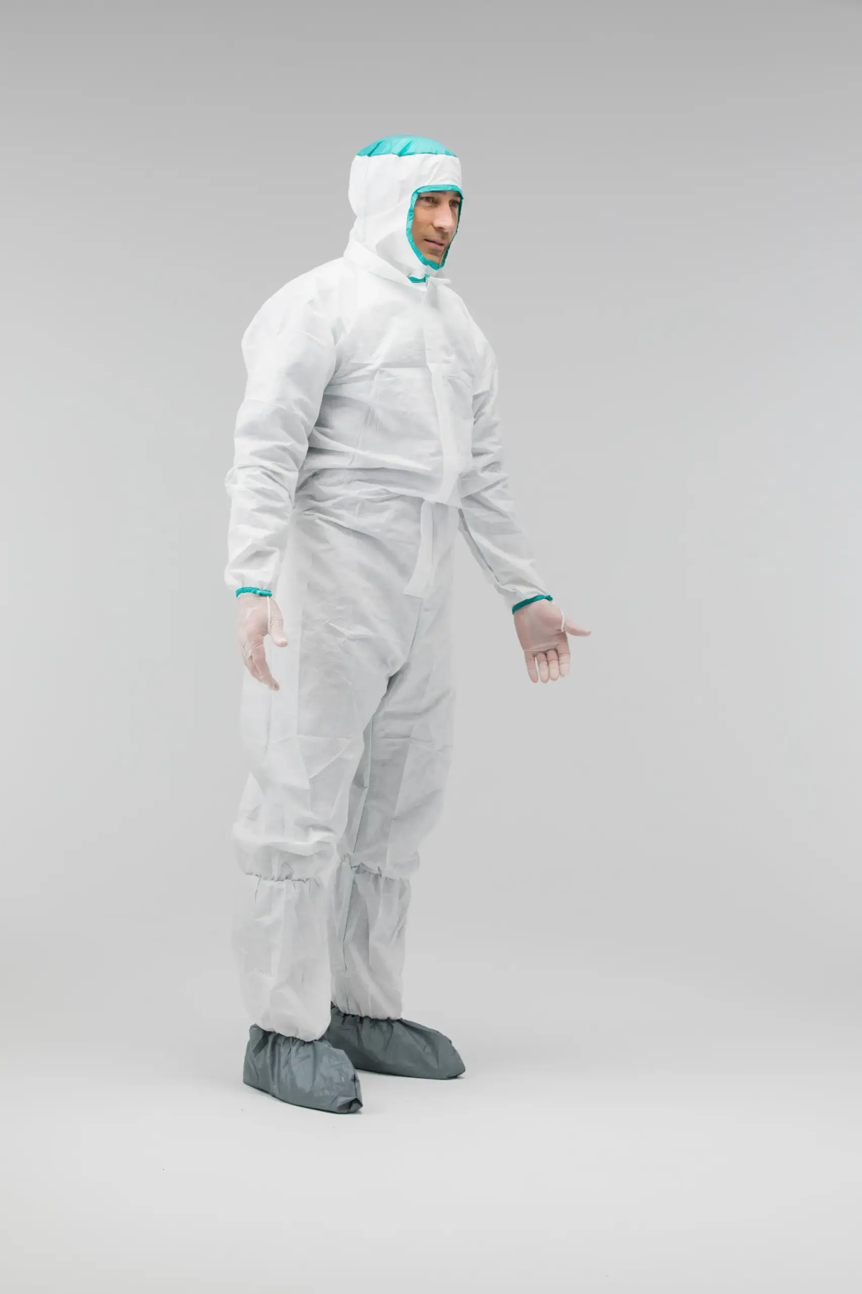SMS Garments - Coveralls with Attached Boots