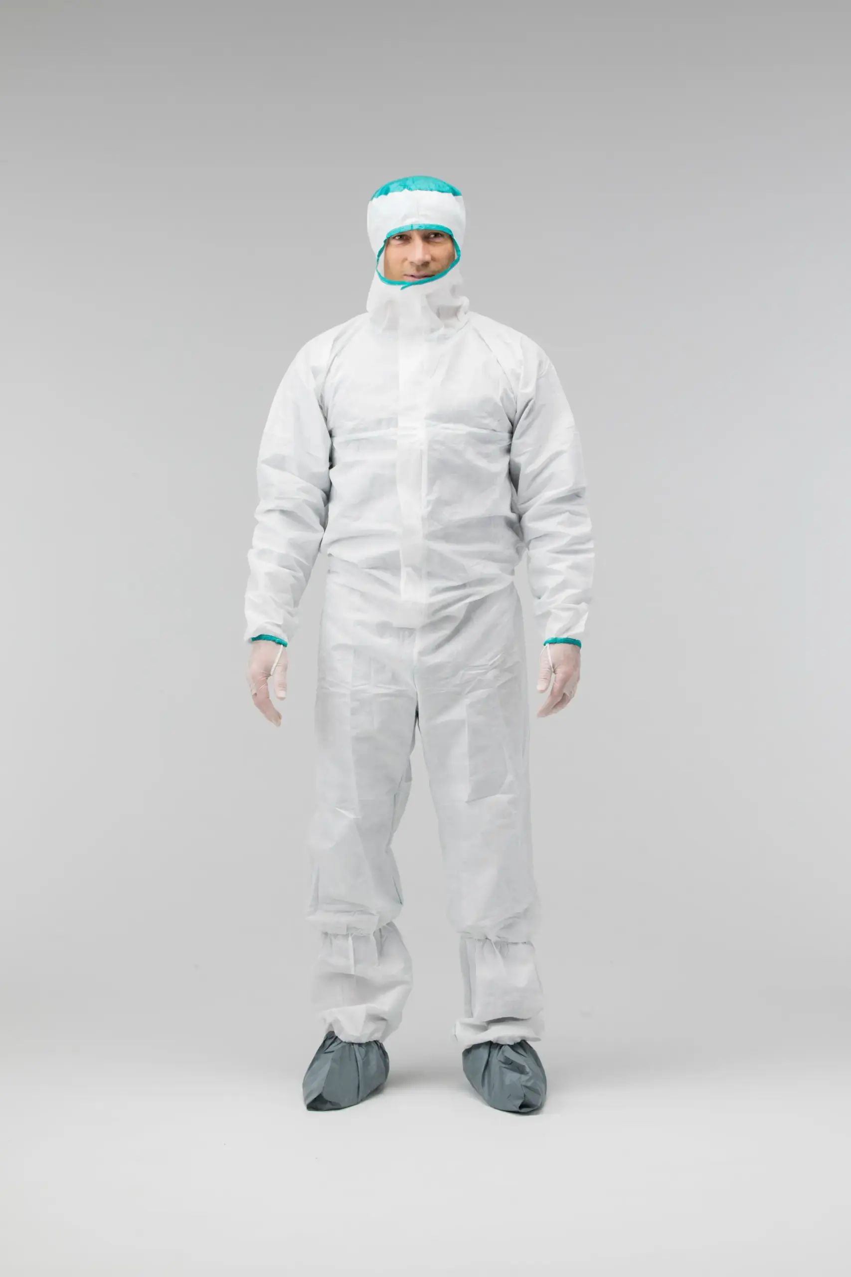SMS Garments - Coveralls with Attached Hood & Boots