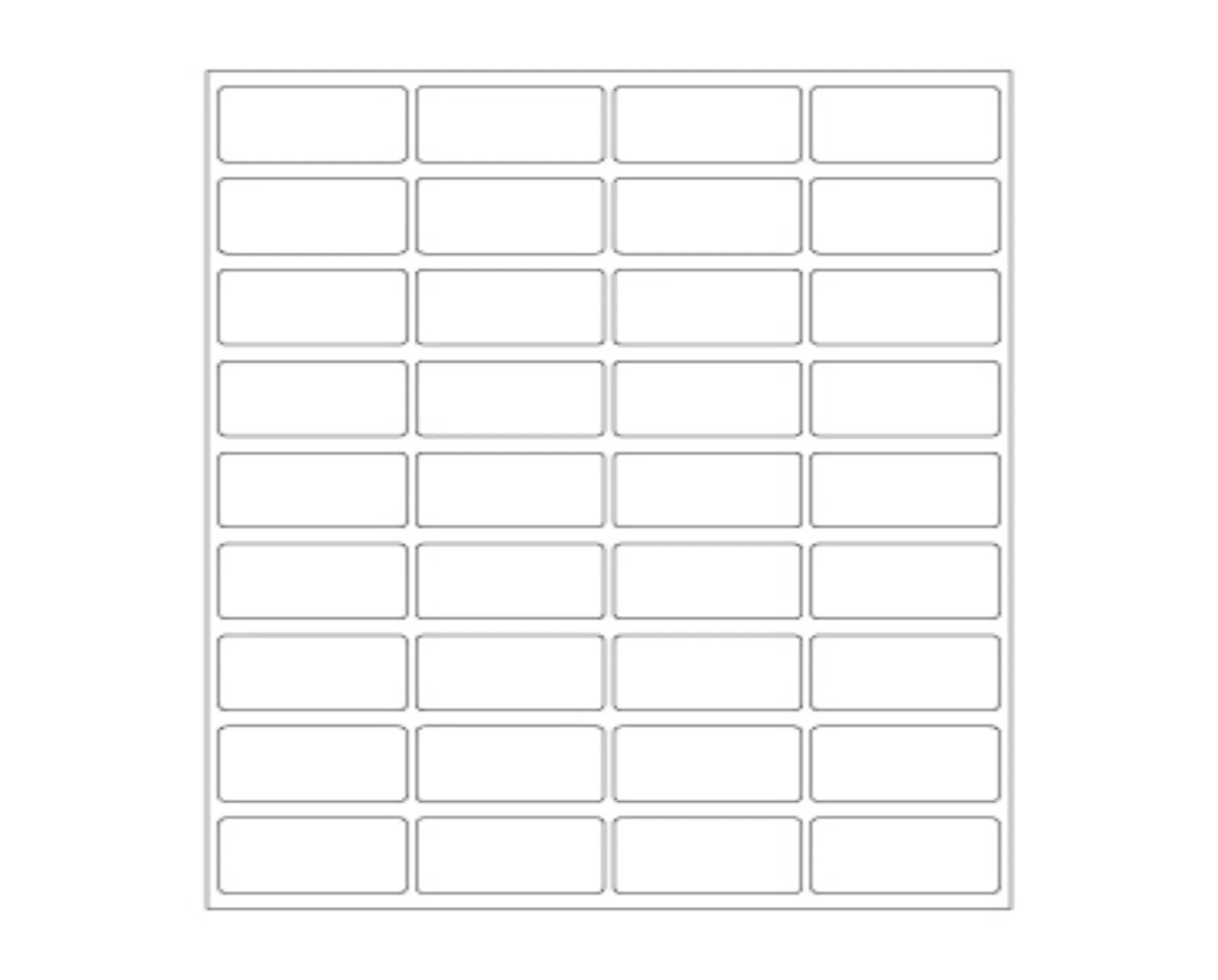 Core2Write Labels - Sheets - Non-Sterile