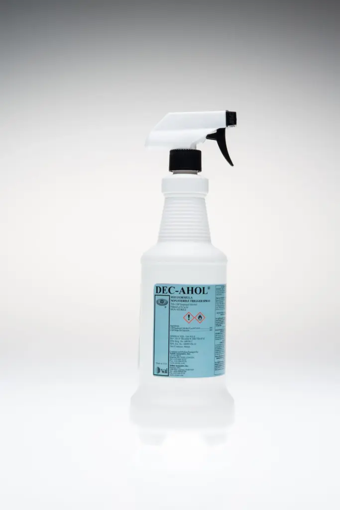 DEC-AHOL WFI Formula - Trigger Spray - Non-Sterile
