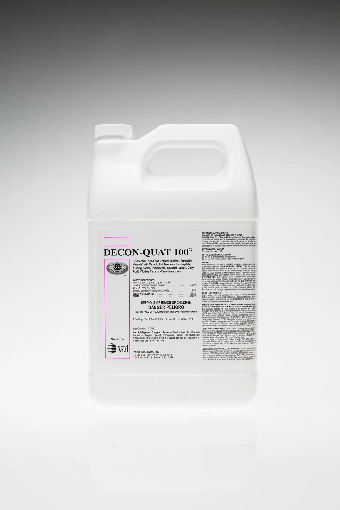 DECON-QUAT 100 - Concentrate - Non-Sterile