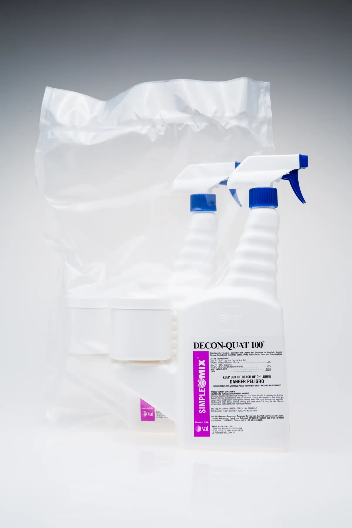 DECON-QUAT 100 - SimpleMix - Sterile