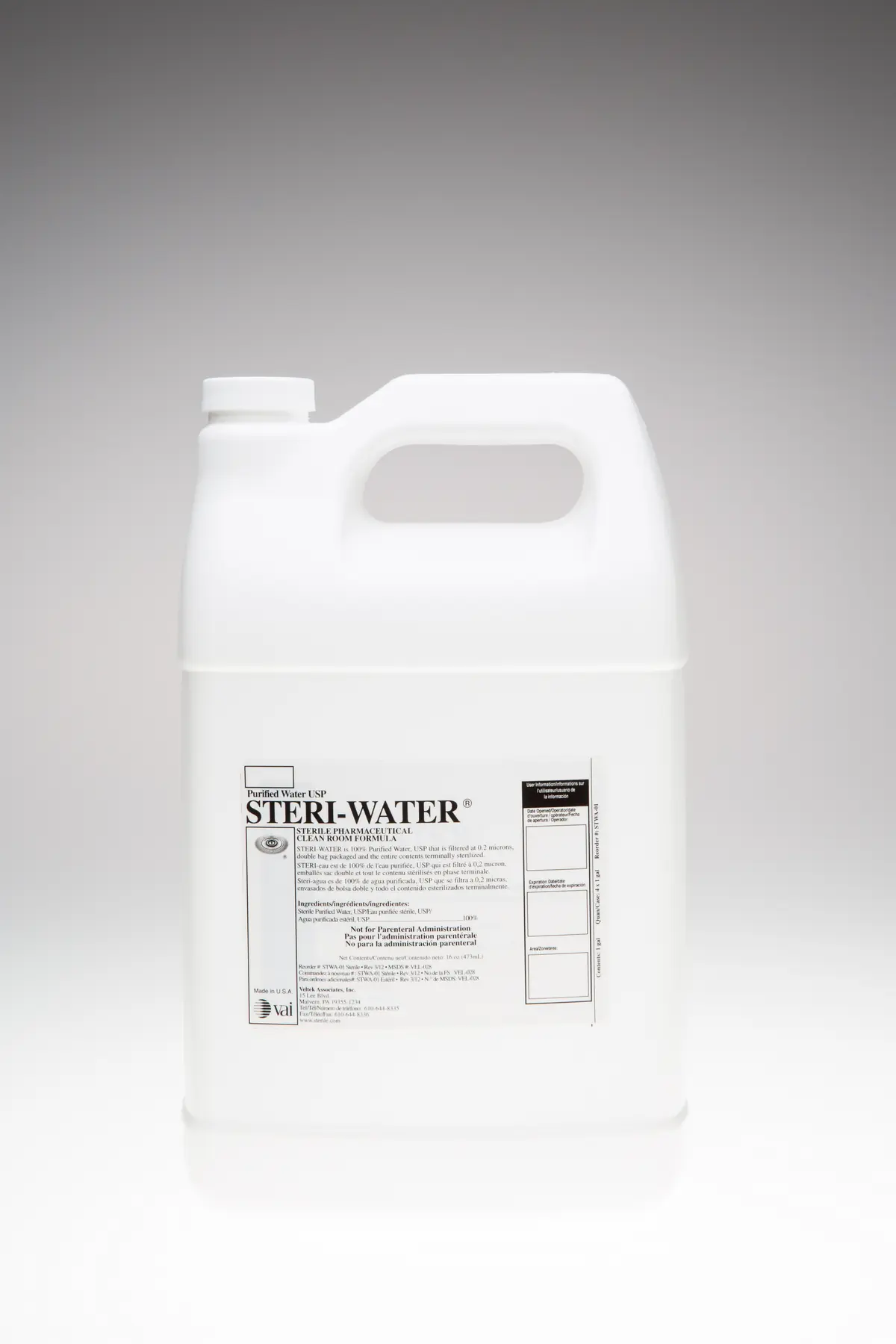 STERI-WATER - Non-Sterile